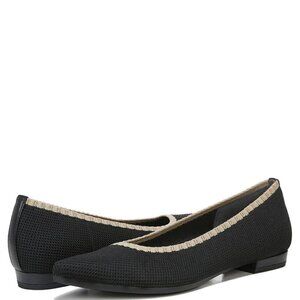 Vionic Black and Tan Flats